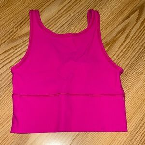 Lululemon align tank sonic pink RIBBED